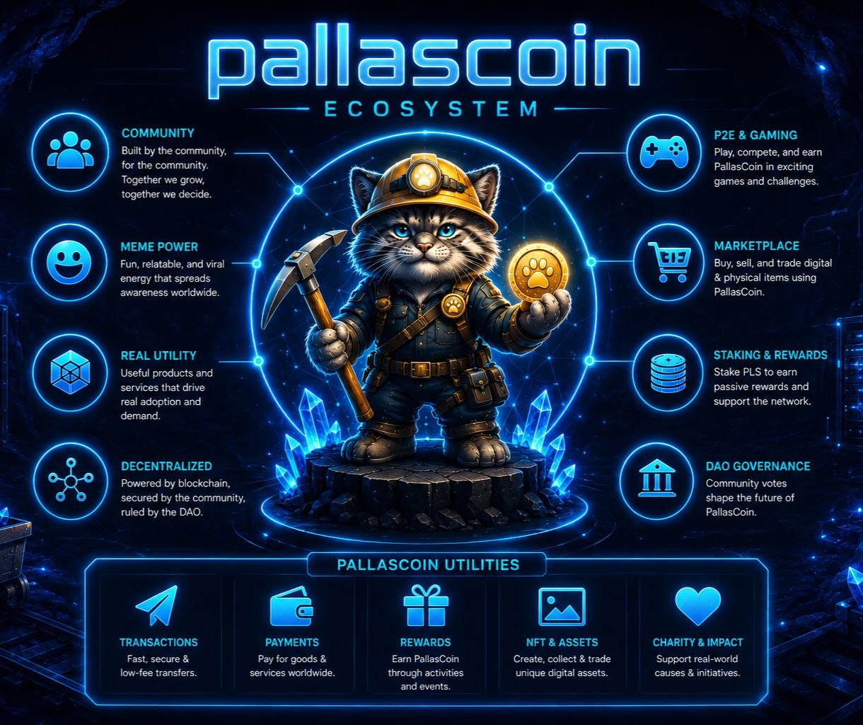 PallasCoin ecosystem utilities