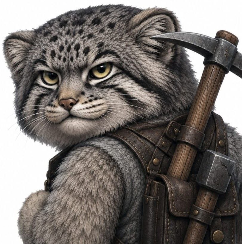 Pallas Miner Cat visual reference